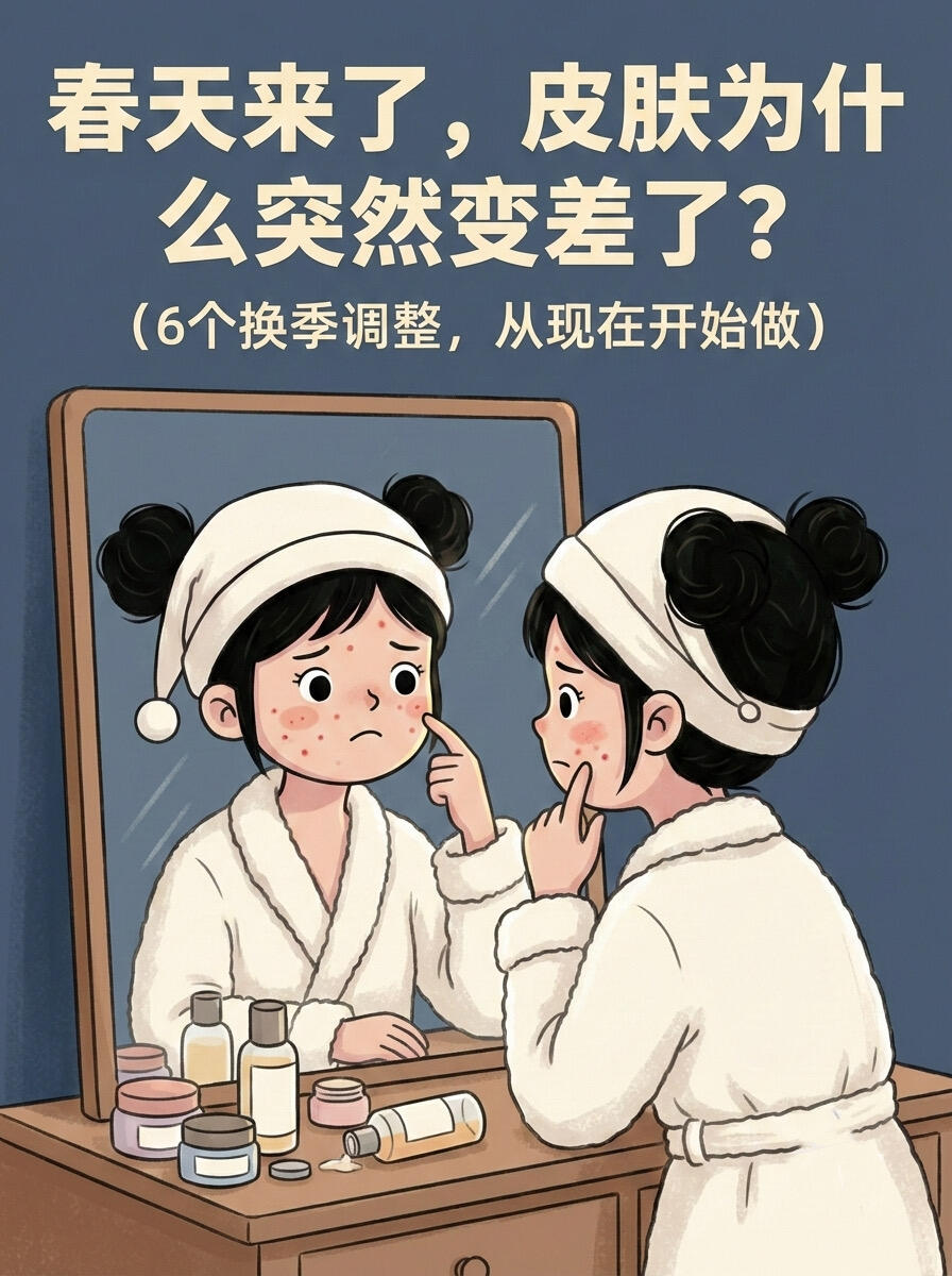 春天皮肤突然变差？
